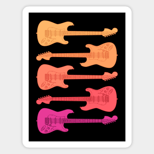 Legendary Guitar for Music Lovers Magnet